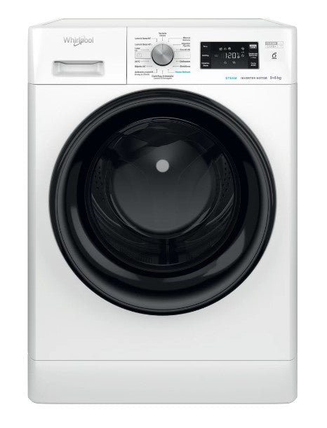 MÁQUINA DE LAVAR E SECAR ROUPA WHIRLPOOL - FFWDB 964369 BV SPT