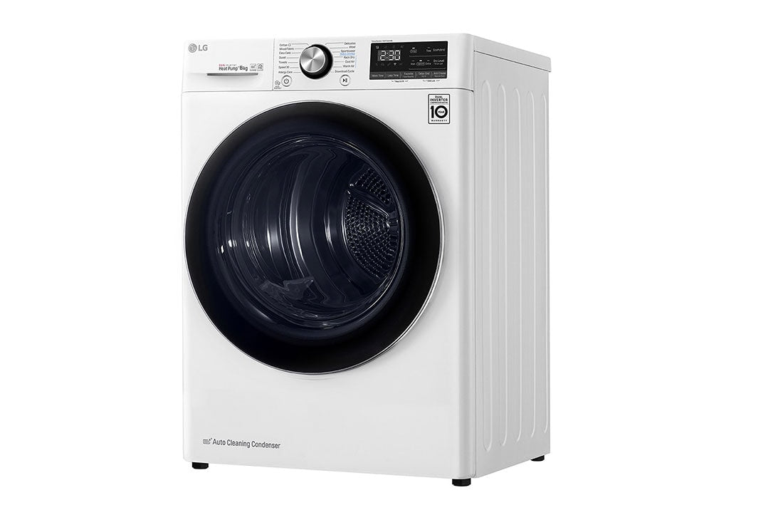 Secador de Roupa LG RC-80-V-9-AV-2-W | 8Kg, Bomba de Calor, EcoHybrid™, Classe A+++