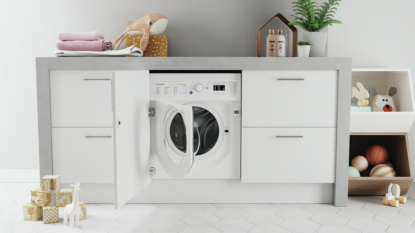 MÁQUINA DE LAVAR ROUPA INDESIT - BI WMIL 81285 EU