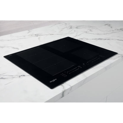 Whirlpool WF S2765 NE/IXL Preto Encastre 65 cm Placa com zona de indução 4 zona(s)