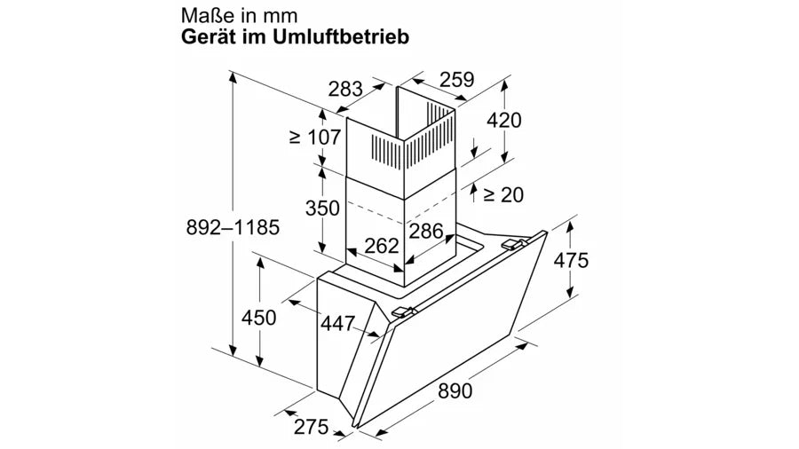 Chamine Bosch DWK-91-LT-60