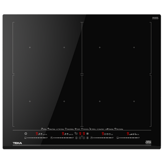 Placa de Cozinha de Indução Teka DirectSense IZF 68700 MST 60cm 7 Zonas 7400W Preta