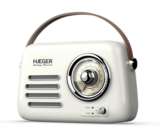 HAEGER HERITAGE BLUETOOTH CREAM * Radio Bluethooth