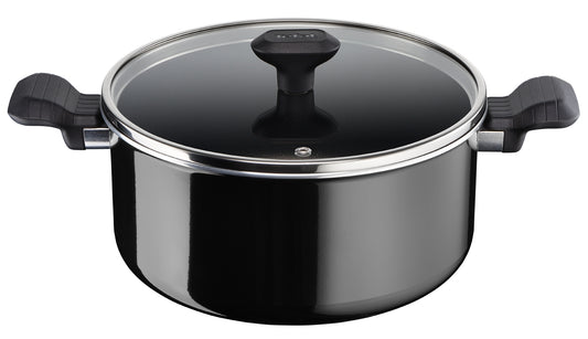 TACHO TEFAL SO INTENSIVE 24CM + TAMPA VIDRO - D5034602