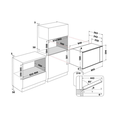 FORNO WHIRLPOOL - MSA K5V IX WH