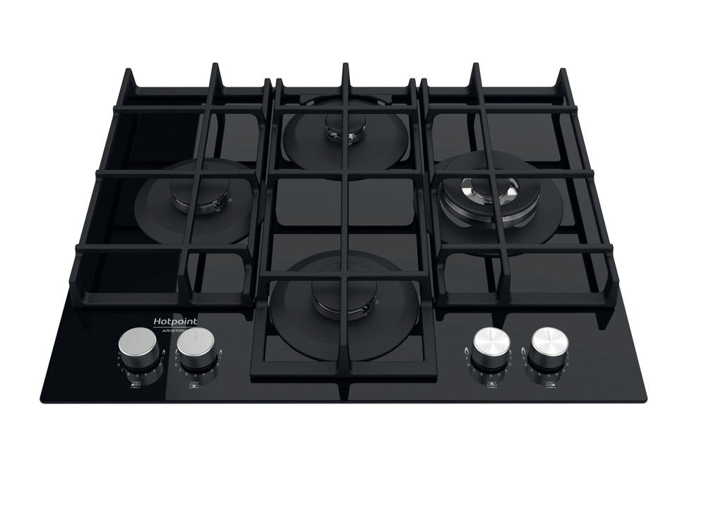 Hotpoint HAGS 62F/BK Preto Encastre 59 cm Gás 4 zona(s)