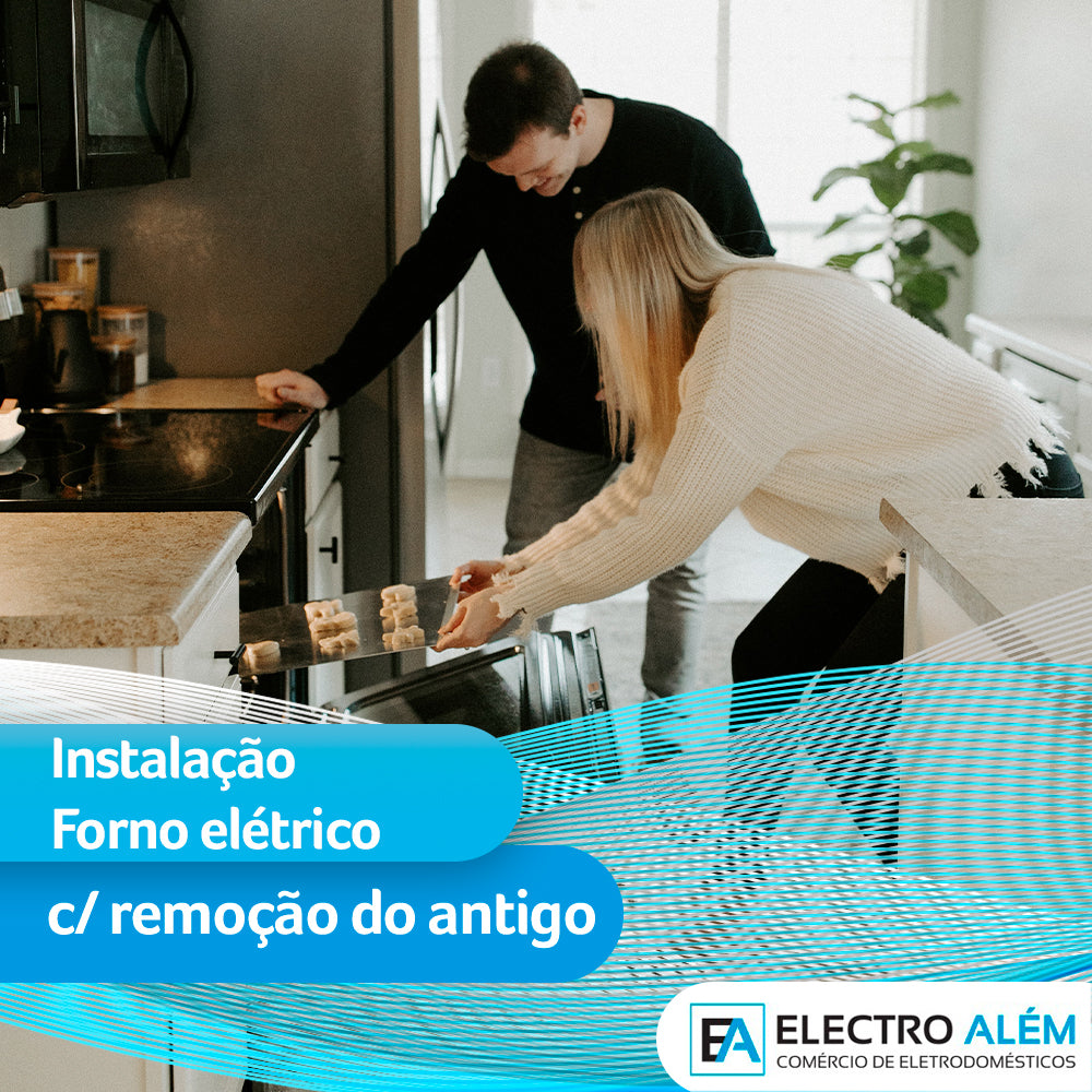 Instalação de Forno Elétrico com remoção do usado