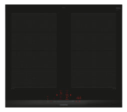 Siemens iQ700 EX675HXC1 placa Preto, Aço inoxidável Encastre 60 cm Placa com zona de indução 4 zona(s)