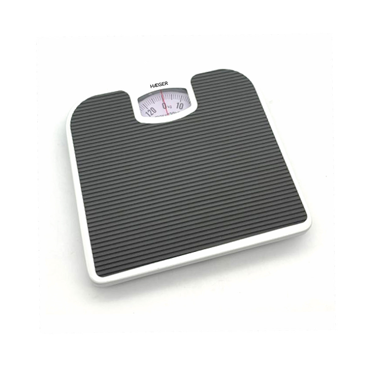 Balança WC Mecânica HAEGER Health Scale - Capacidade 130 kg, Cinza