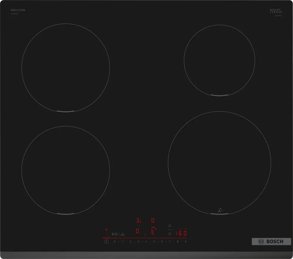 Bosch Serie 6 PIE631HC1E Preto Encastre 60 cm Placa com zona de indução 4 zona(s)