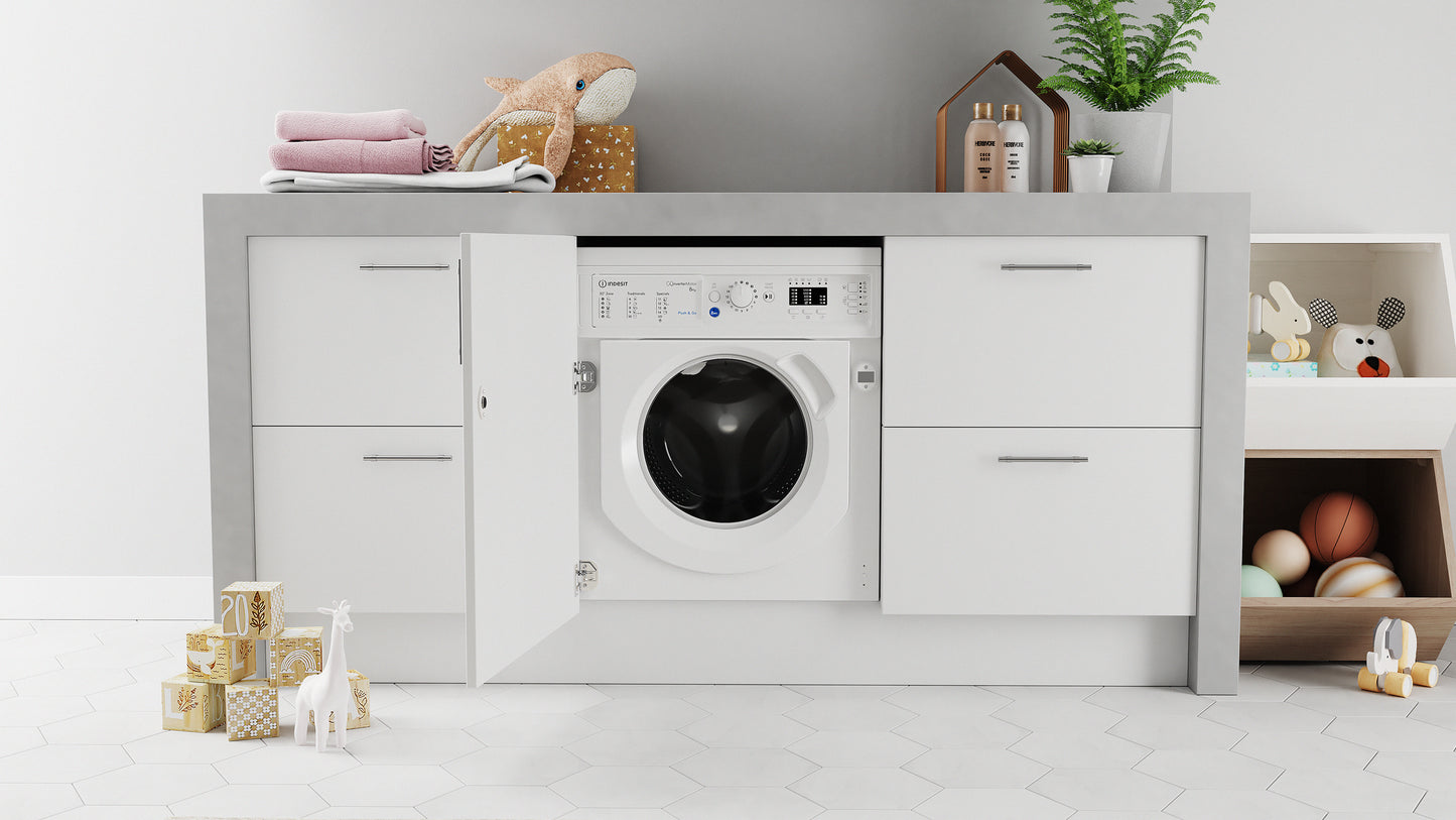 MÁQUINA DE LAVAR ROUPA INDESIT - BI WMIL 81285 EU