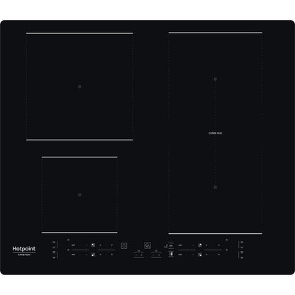 Hotpoint HB 4860B NE Preto Encastre 59 cm Placa com zona de indução 4 zona(s)