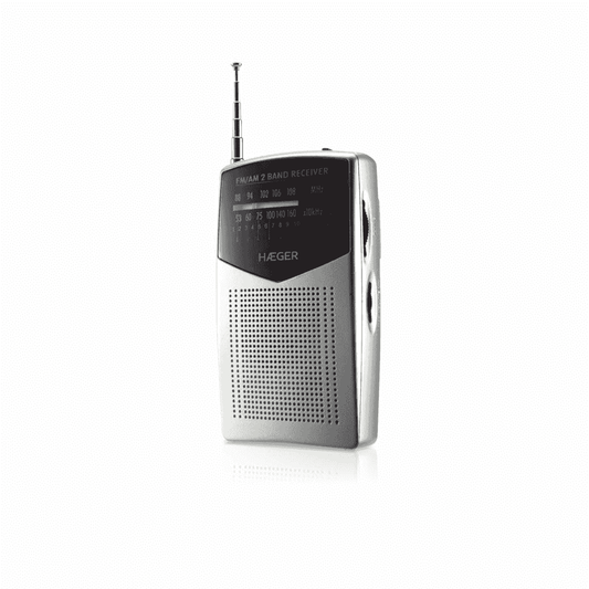 Rádio portátil HAEGER POCKET Pr-Bib.006A