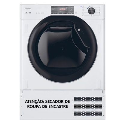 SECADOR DE ROUPA HAIER - HDBI H7A2TBEX-S