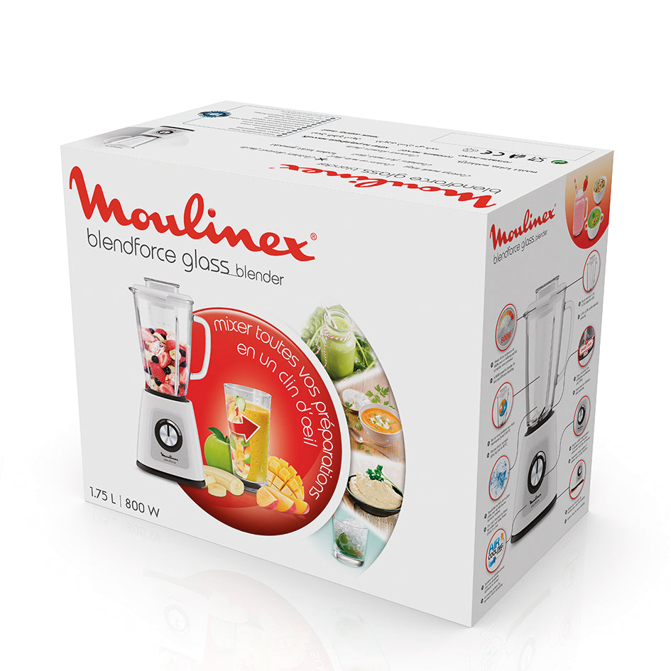 LIQUIDIFICADORA MOULINEX BLENDFORCE II VIDRO - LM430110