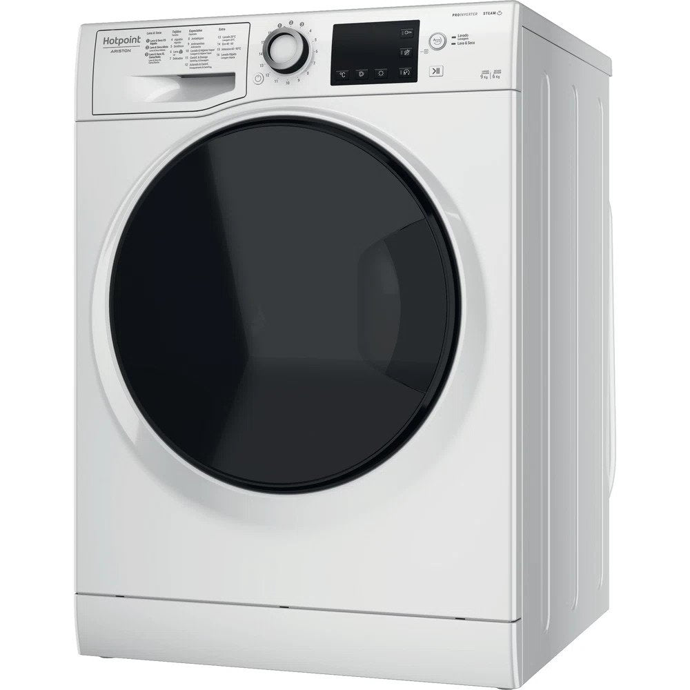 MÁQUINA DE LAVAR E SECAR ROUPA  HOTPOINT - NDB 9636 DA SPT