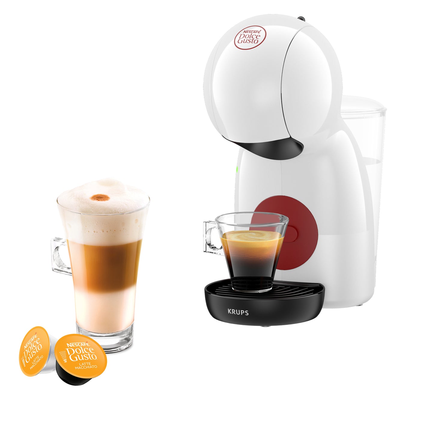 NESCAFÉ DOLCE GUSTO KRUPS PICCOLO XS BRANCA - KP1A31BP16