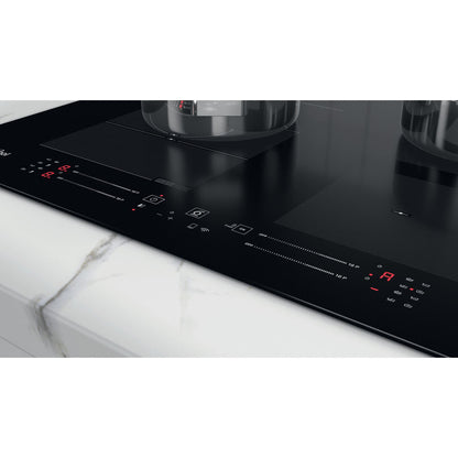 Whirlpool WF S2765 NE/IXL Preto Encastre 65 cm Placa com zona de indução 4 zona(s)