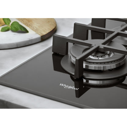 Whirlpool GOWL 728/NB placa Preto Encastre Gás 5 zona(s)