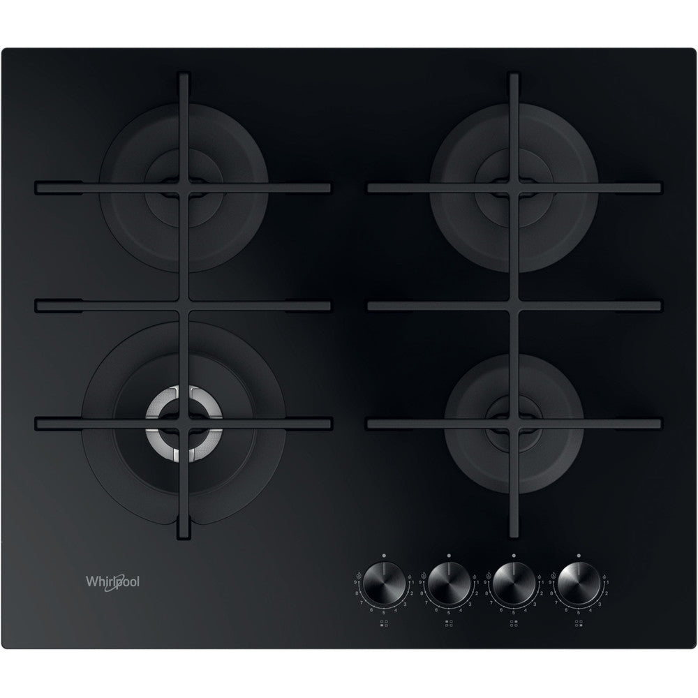 Whirlpool GOWL 628/NB Preto Encastre 59 cm Gás 4 zona(s)