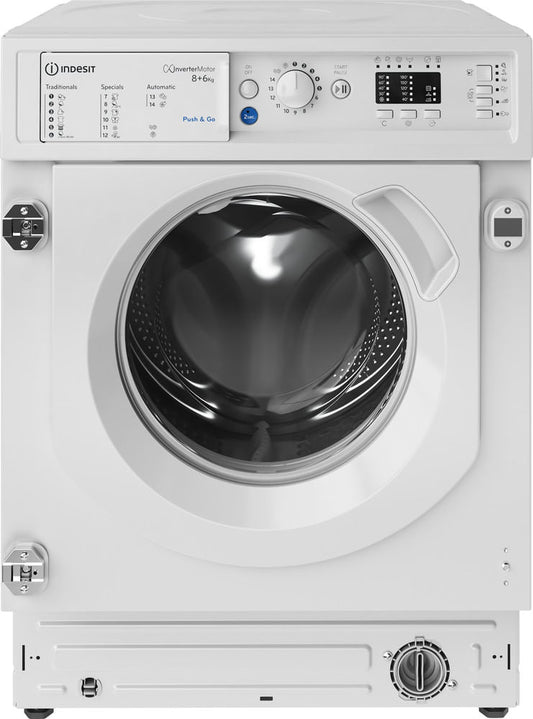 MÁQUINA DE LAVAR E SECAR ROUPA INDESIT - BI WDIL 861485 EU