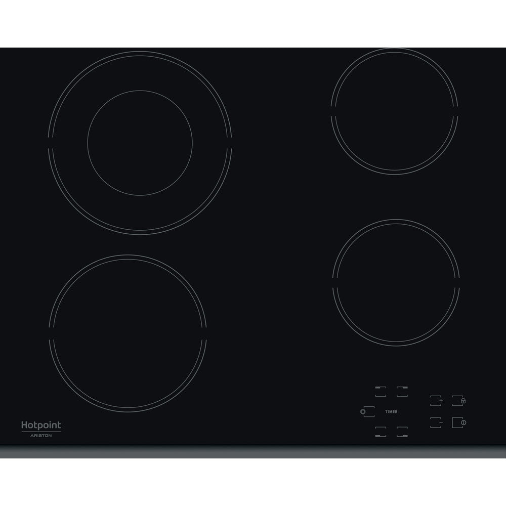 Hotpoint HR 632 B Preto Encastre 58 cm Cerâmica 4 zona(s)