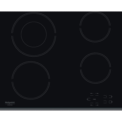 Hotpoint HR 632 B Preto Encastre 58 cm Cerâmica 4 zona(s)