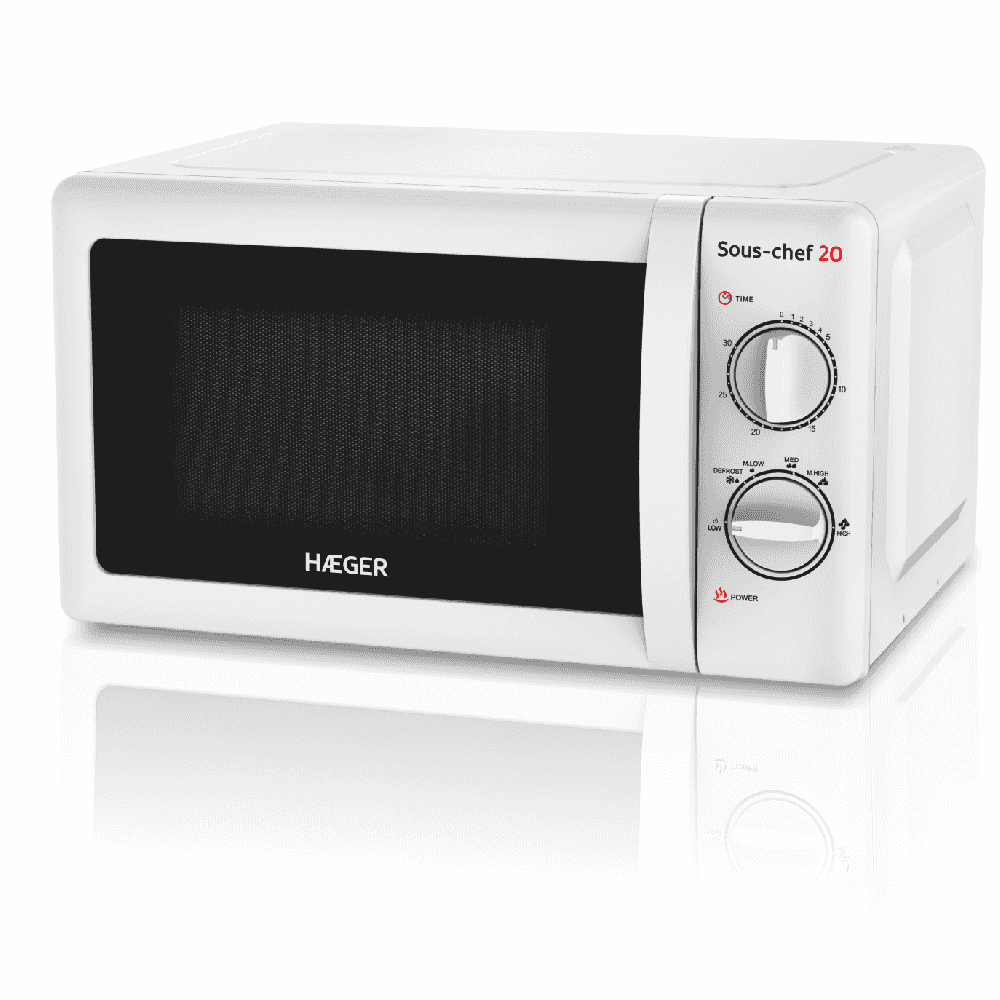 Micro-Ondas HAEGER SOUS-CHEF 20 branco - 20L