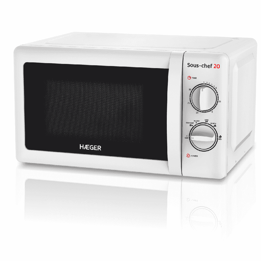 Micro-Ondas HAEGER SOUS-CHEF 20 branco - 20L