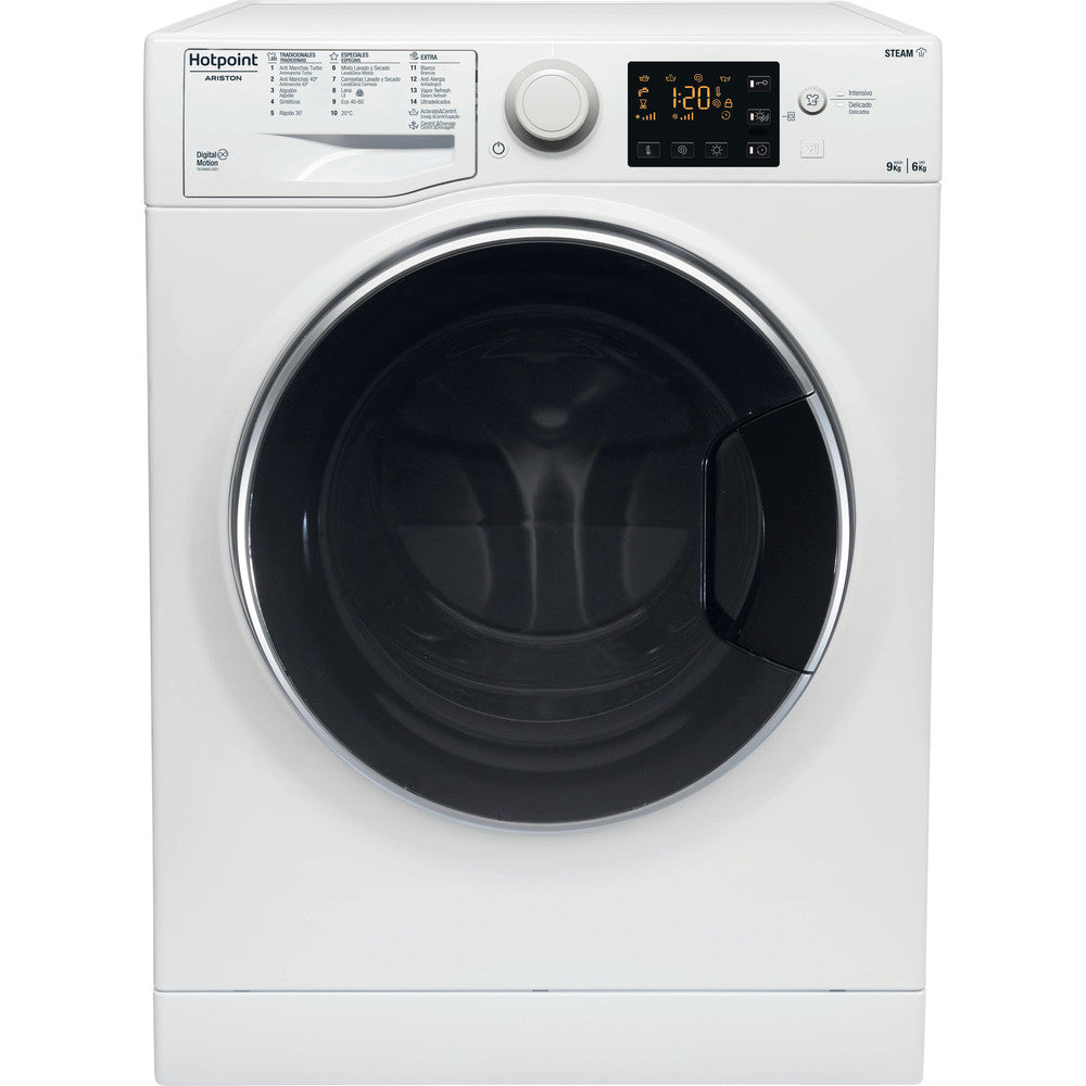 MÁQUINA DE LAVAR E SECAR ROUPA HOTPOINT - RDG 964348 WD V SPT