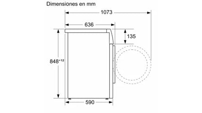 MÁQUINA DE LAVAR ROUPA SIEMENS - WG44G20XES -