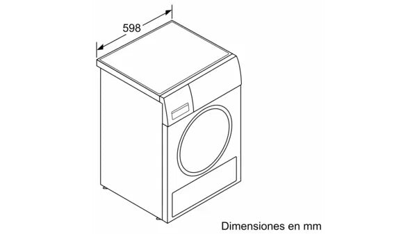 SECADOR DE ROUPA SIEMENS - WQ33G2D0ES -