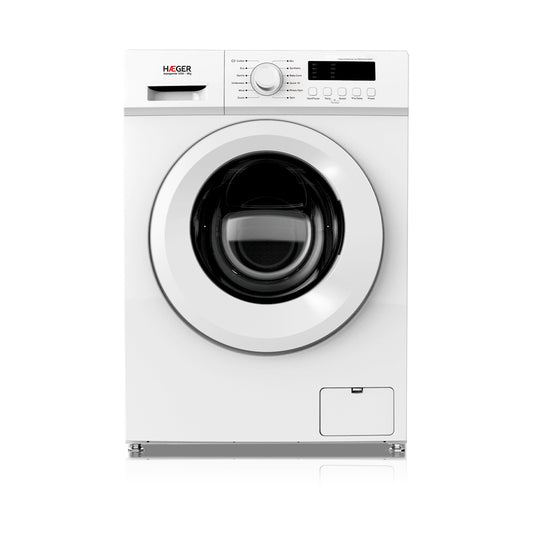 Máquina de Lavar Roupa HAEGER Aquagentle – 8 Kg, 1200 rpm, Classe E, Display Digital