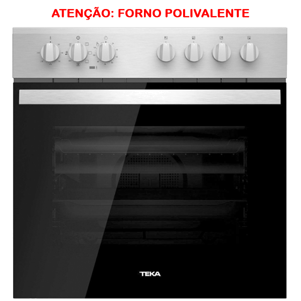 FORNO ENCASTRAR TEKA - HBE 615 ME SS - INOX