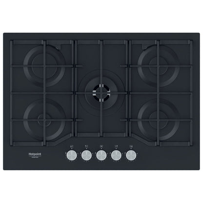 Hotpoint HAGS 72F/BK Preto Encastre 73 cm Gás 5 zona(s)