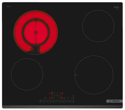 Bosch PKF631FP3E placa Preto Encastre 60 cm Cerâmica 4 zona(s)