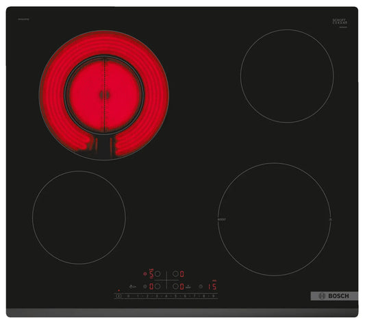 Bosch PKF631FP3E placa Preto Encastre 60 cm Cerâmica 4 zona(s)
