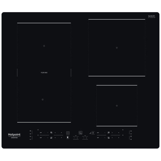 Hotpoint HB 3160C NE Preto Encastre 59 cm Placa com zona de indução 4 zona(s)