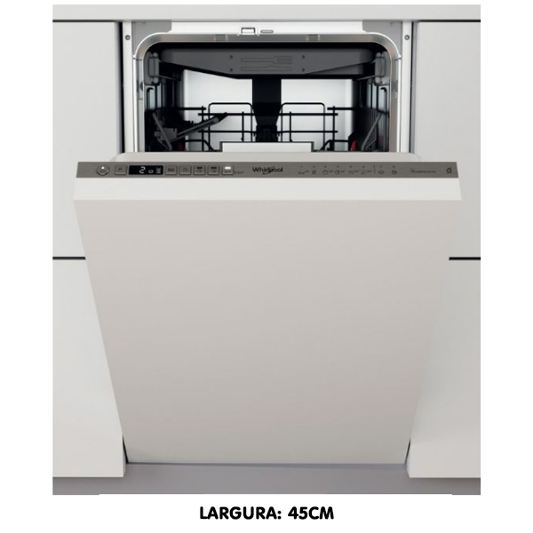 MÁQUINA DE LAVAR LOUÇA WHIRLPOOL - WSIO 3O34 PFE X