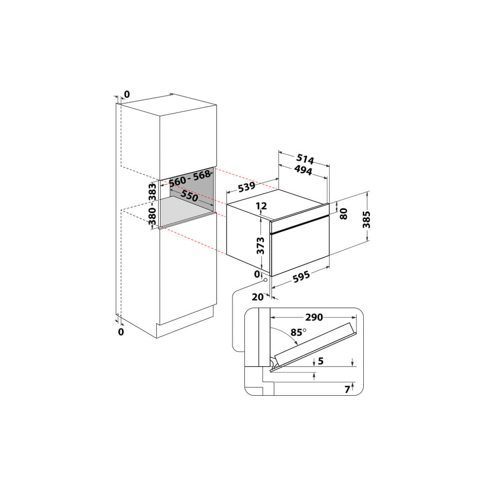 Micro Ondas Hotpoint MD-764-IX-HA