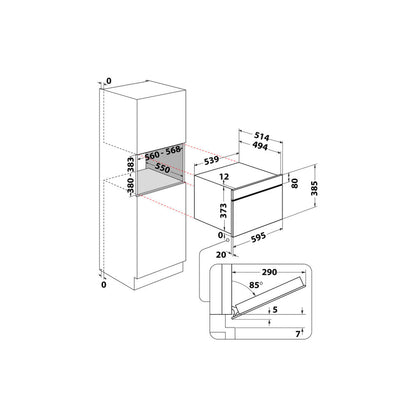 Micro Ondas Hotpoint MD-764-IX-HA