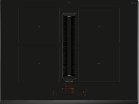 Siemens ED751HQ26E placa Preto Encastre 71 cm Placa com zona de indução 4 zona(s)