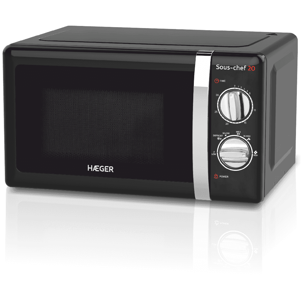 Micro-Ondas HAEGER SOUS-CHEF 20 Black - 20L