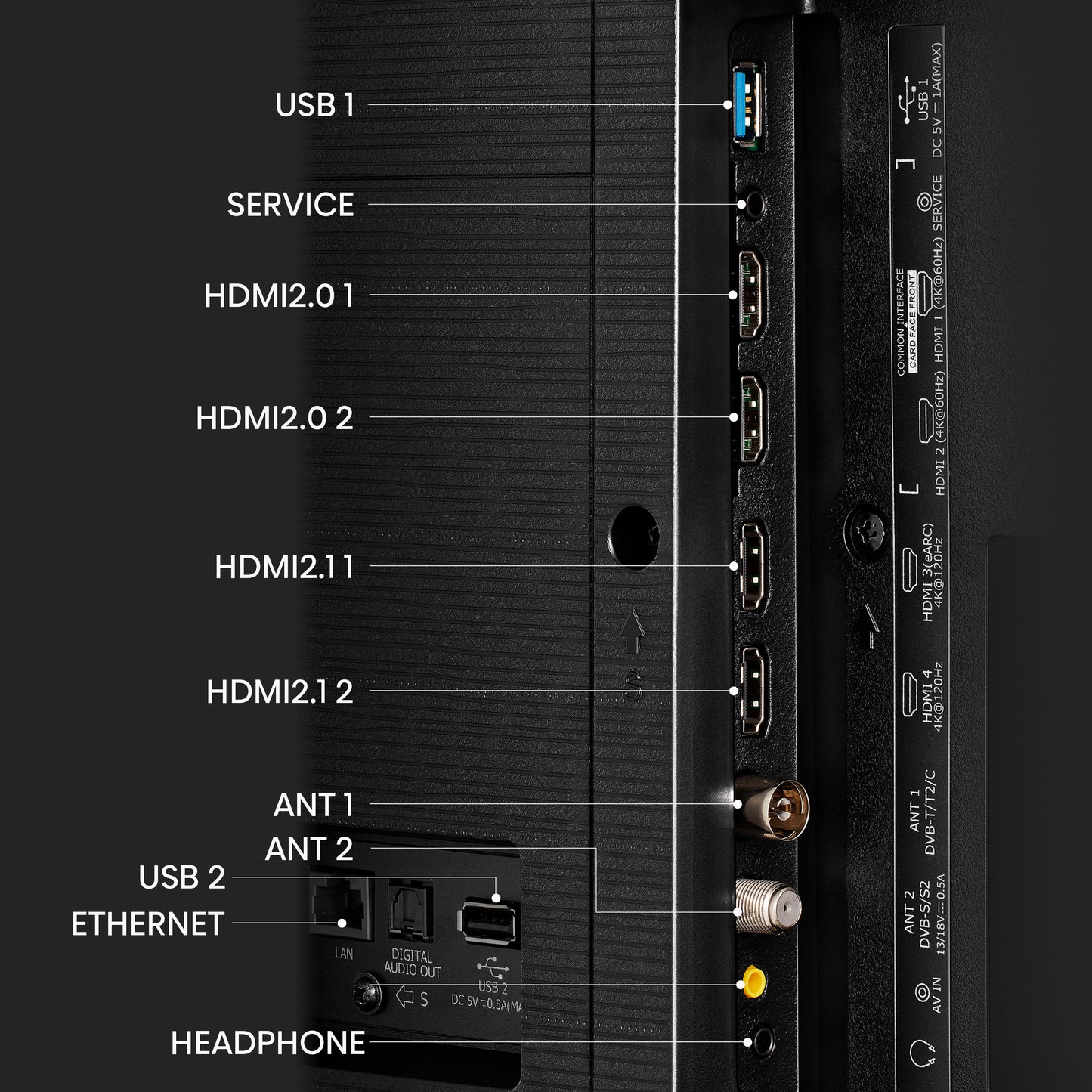 MINI LED HISENSE - 55U8KQ